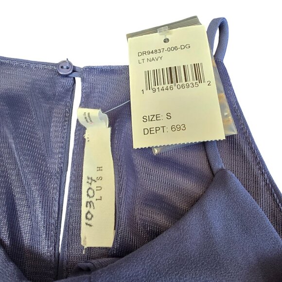 Lush Dark Blue Key Hole Dress Size: S‎ New with Tags - Picture 5 of 8